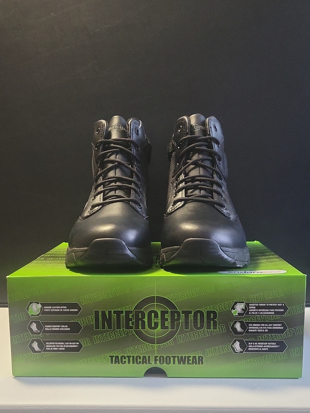 Tactical Footwear Men’s Black Tactical Boots
